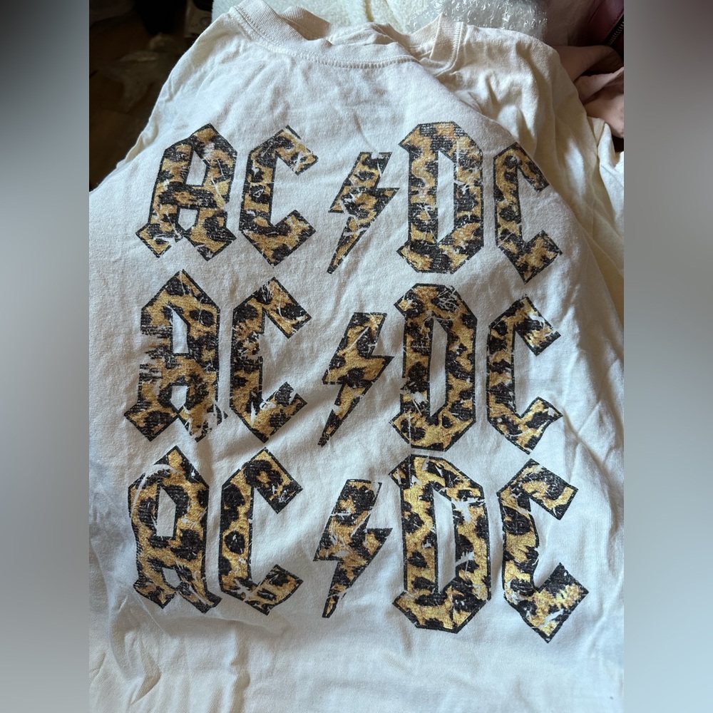 AC DC ⚡️ band tee